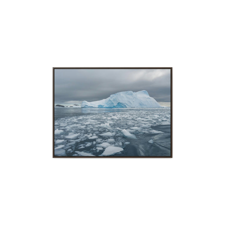 Lane of Ice - Canvas with Frame