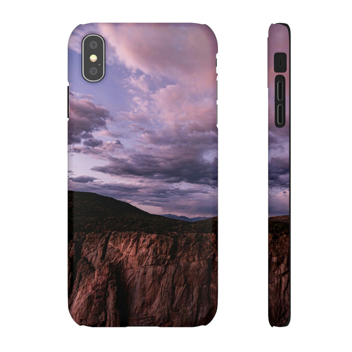 Painted Wall at Sunset Part 3 - Phone Case