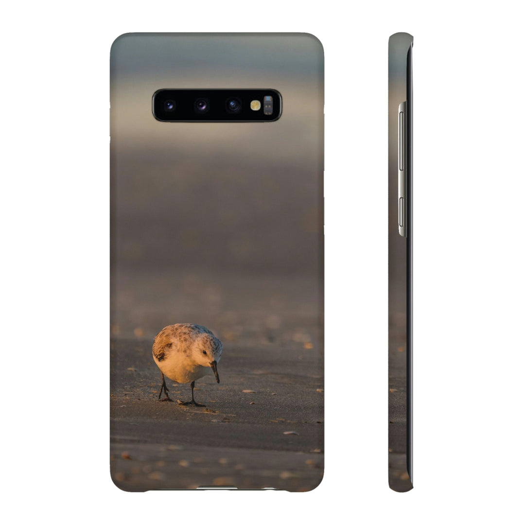 Feeding Sanderling - Phone Case