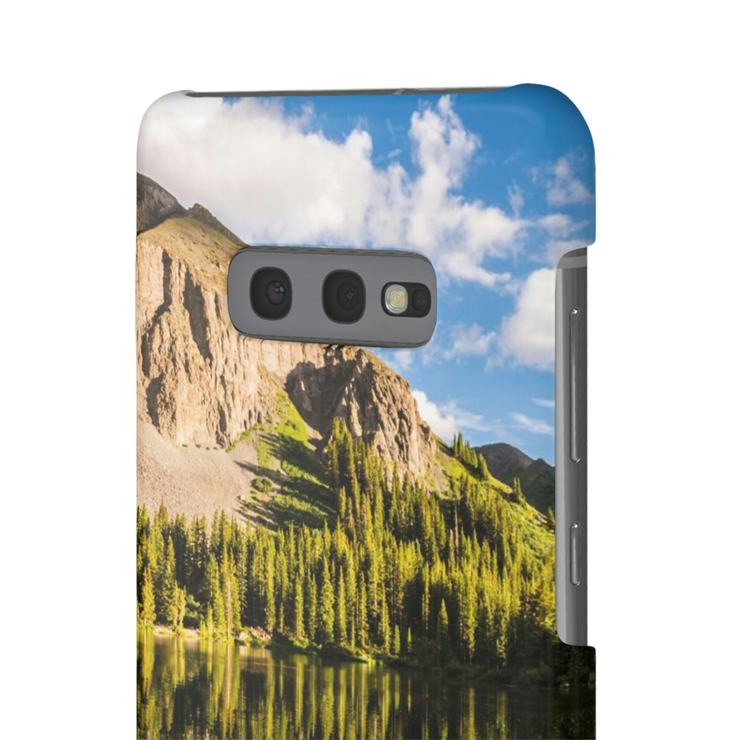 Mountain Scene Reflected - Phone Case