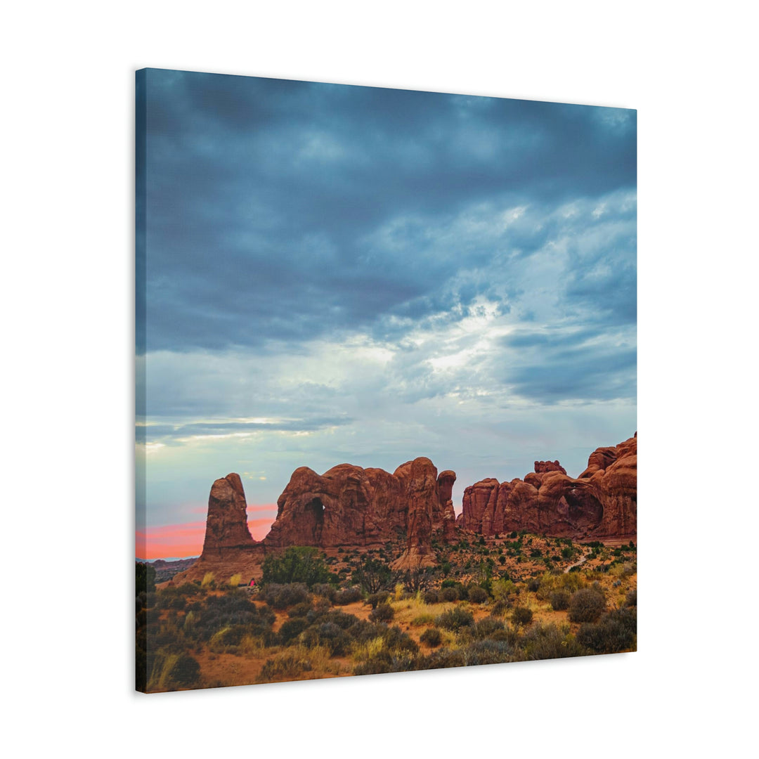 Arches at Sunset - Canvas