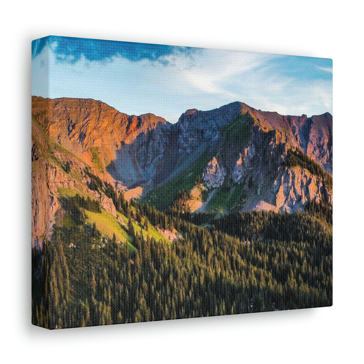 Fading Mountain Light - Canvas