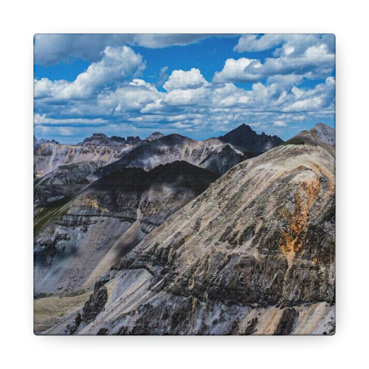 Imogene Pass From the Air - Canvas