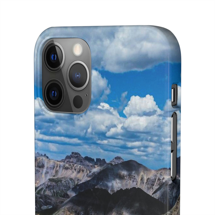 Imogene Pass From the Air - Phone Case