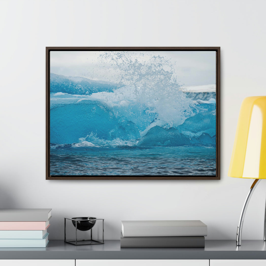 Freezing Splash - Canvas with Frame