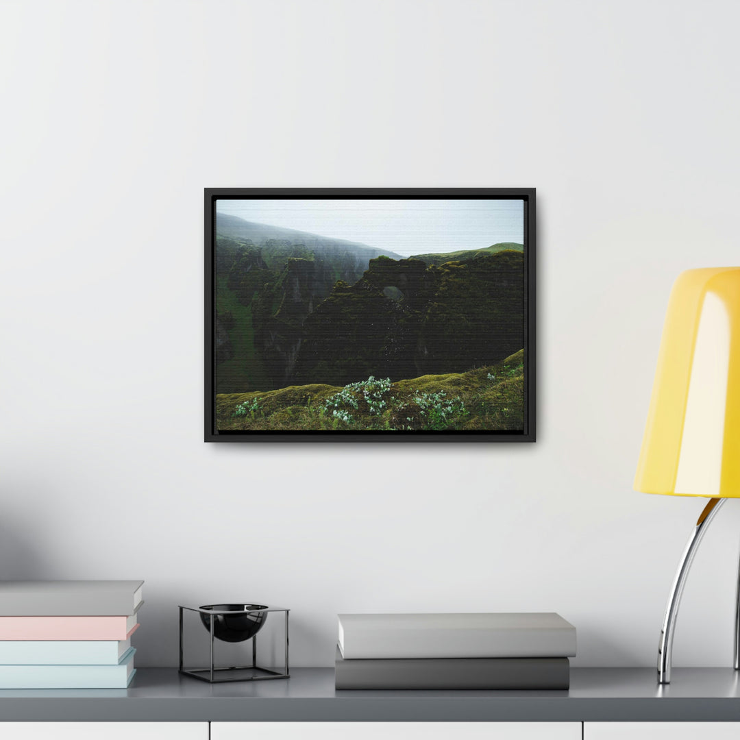 Mystical Canyon - Canvas with Frame