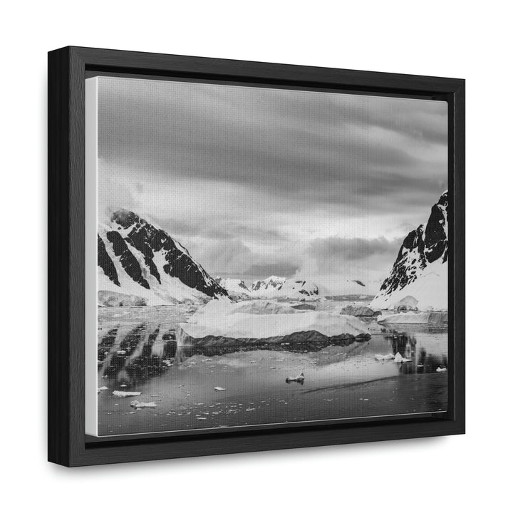 A Still Day in Black and White - Canvas with Frame