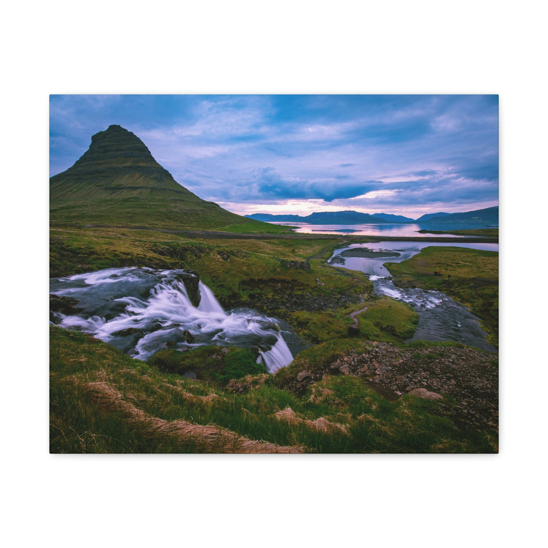 An Icelandic Sunset - Canvas