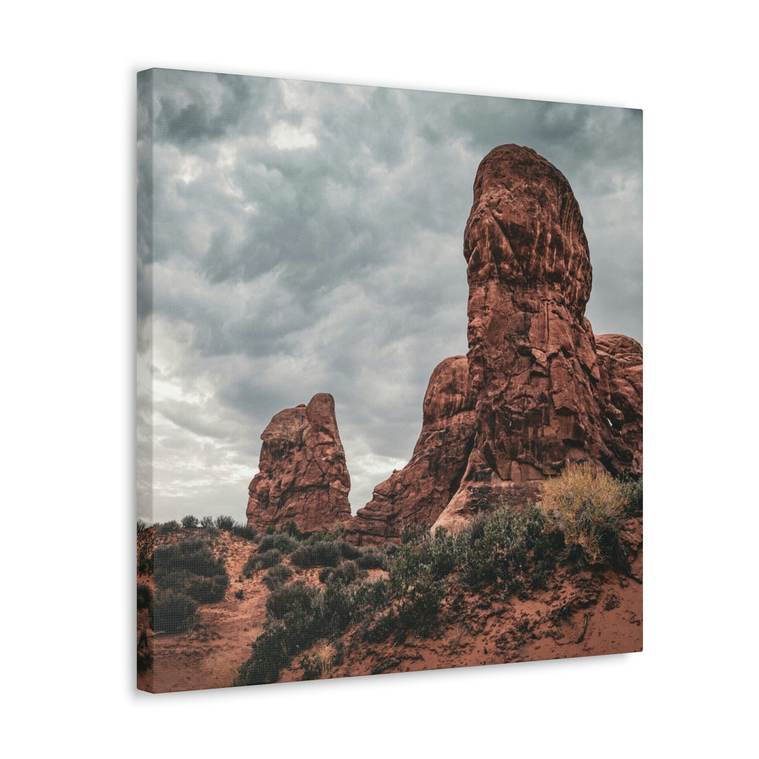 Dramatic Rocks - Canvas