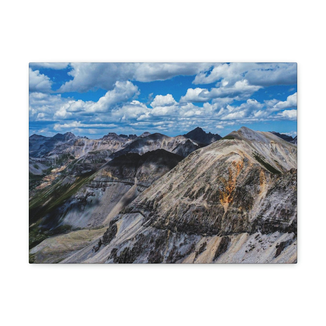 Imogene Pass From the Air - Canvas