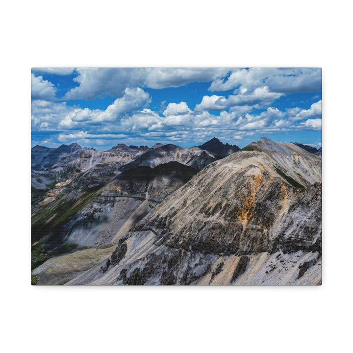 Imogene Pass From the Air - Canvas