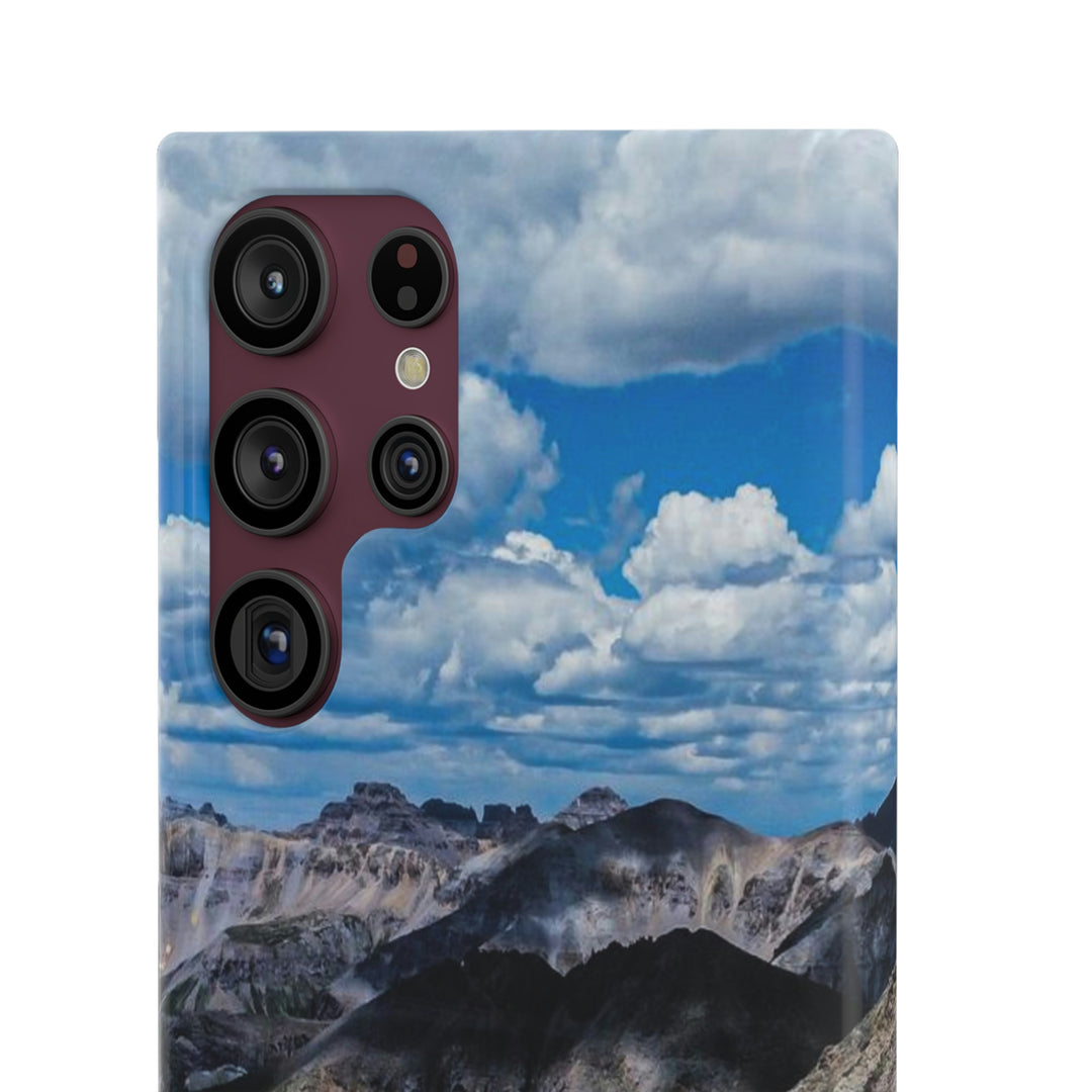 Imogene Pass From the Air - Phone Case