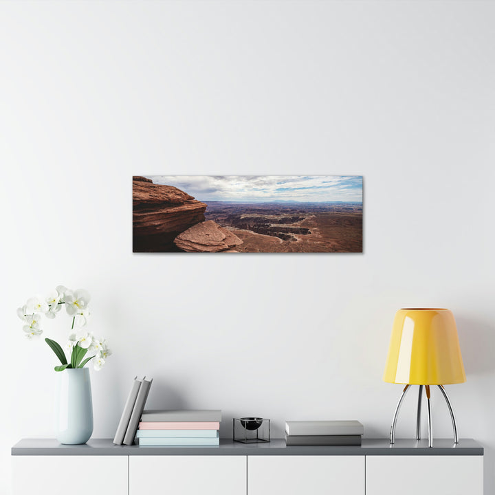 The Canyon Below - Canvas