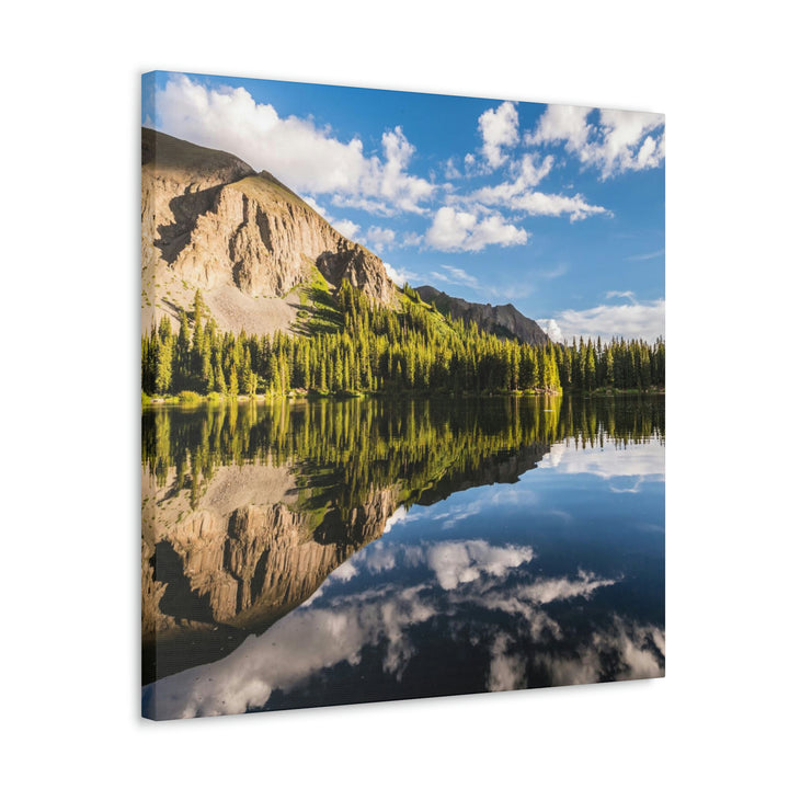 Mountain Scene Reflected - Canvas