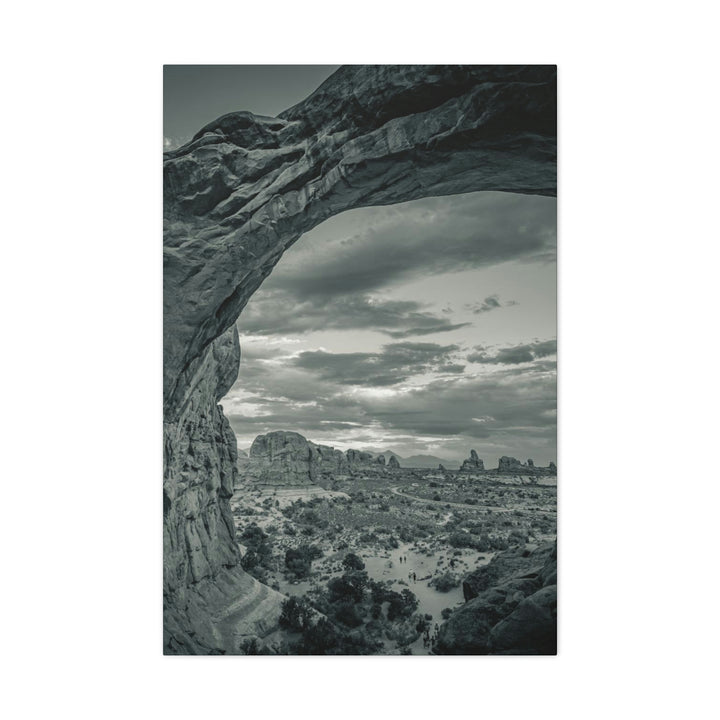 Natural Frames Part 2 in Black and White - Canvas