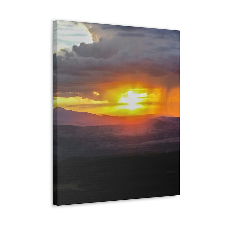 Rainy Sunset - Canvas