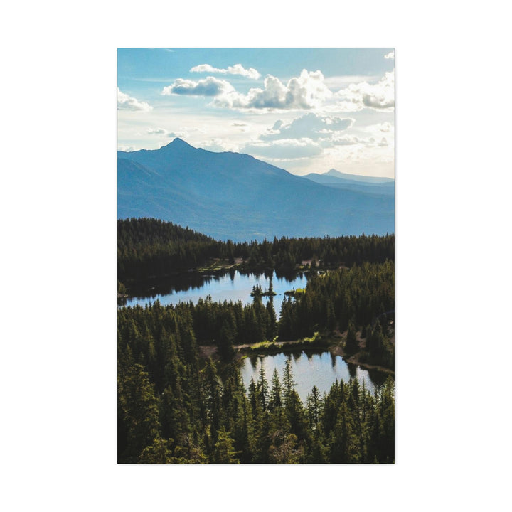 Cool Mountain Lakes - Canvas