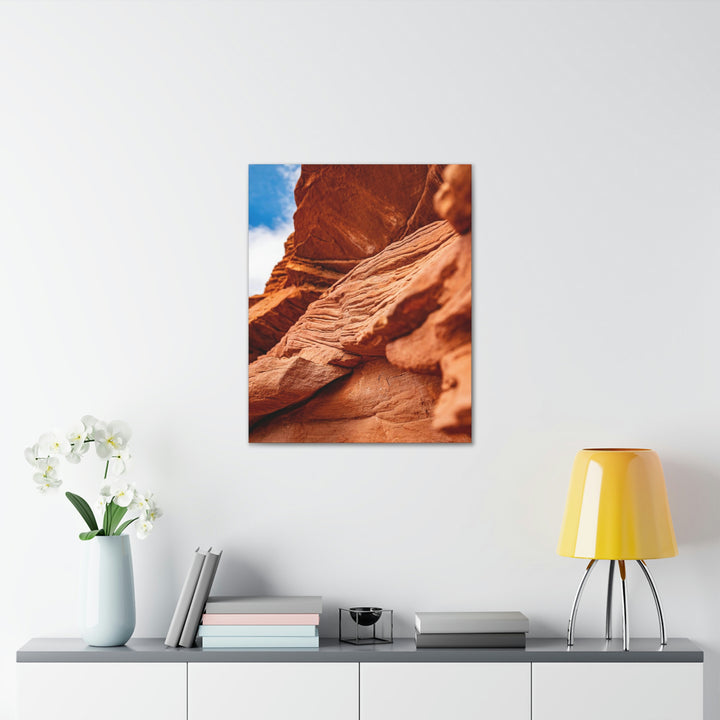 Layers of Rock - Canvas