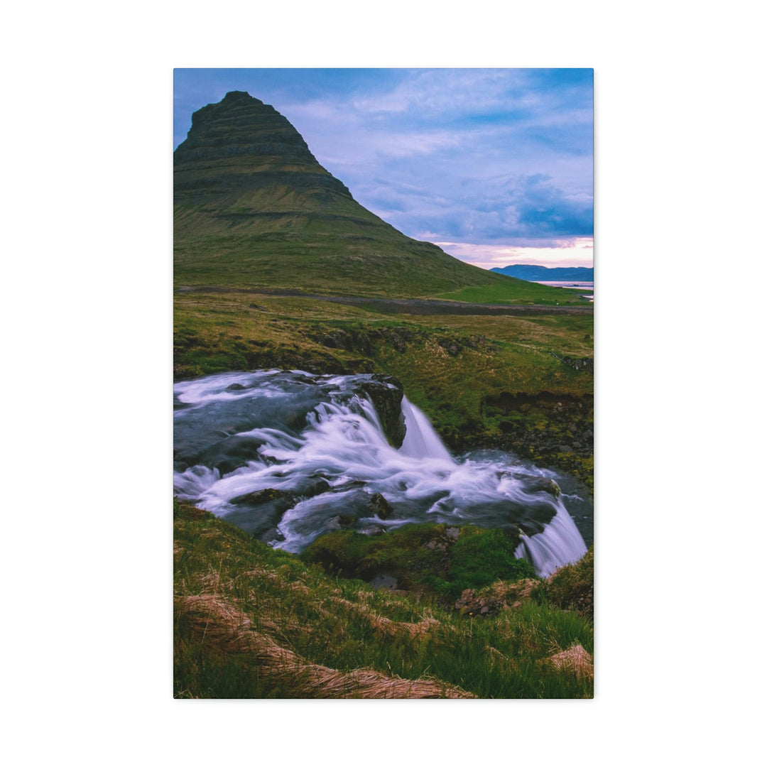 An Icelandic Sunset - Canvas