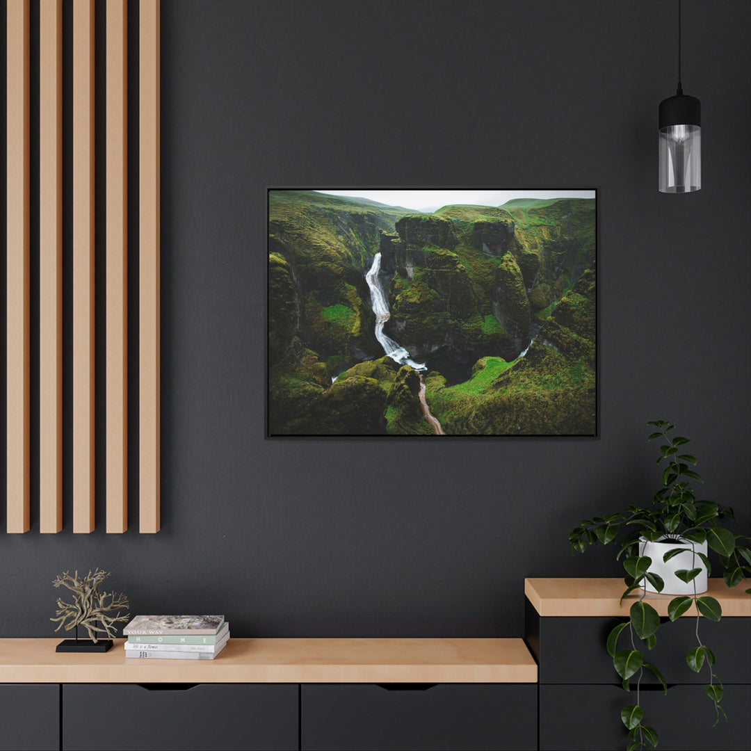 A Green Dream - Canvas with Frame