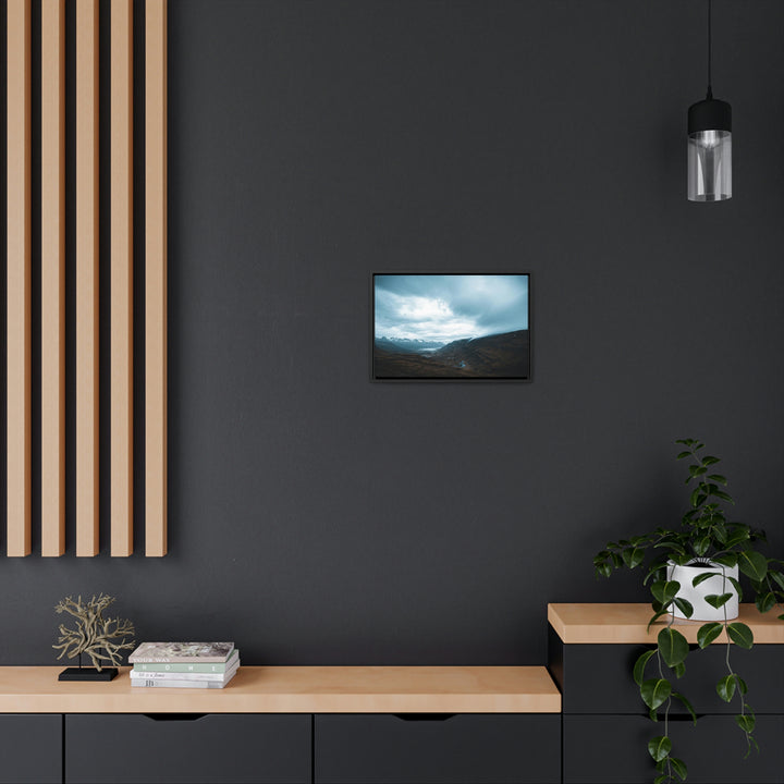 Icelandic Scene - Canvas with Frame