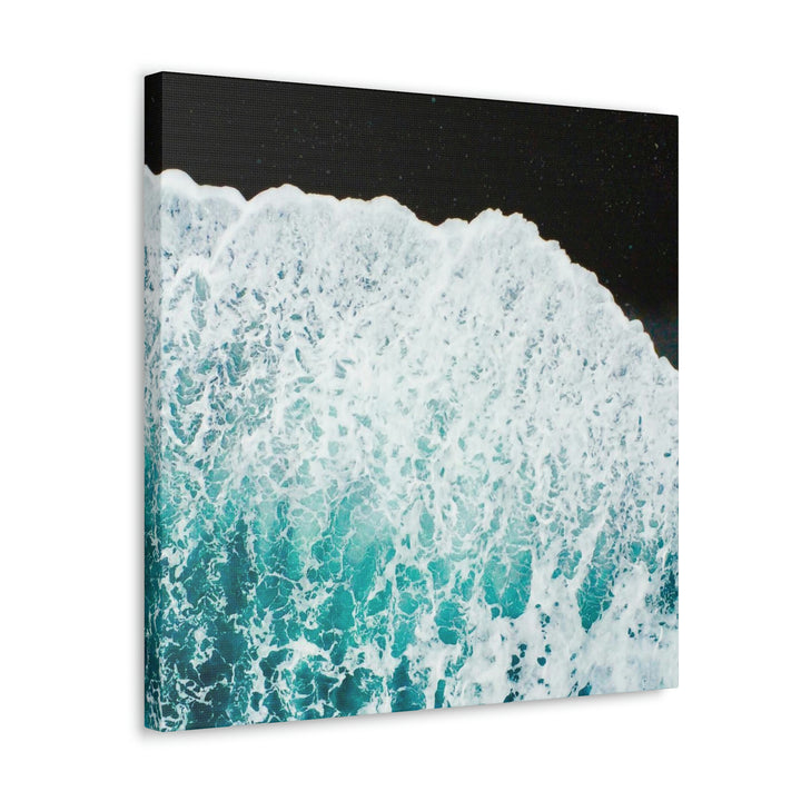 A Wave on Volcanic Sand - Canvas