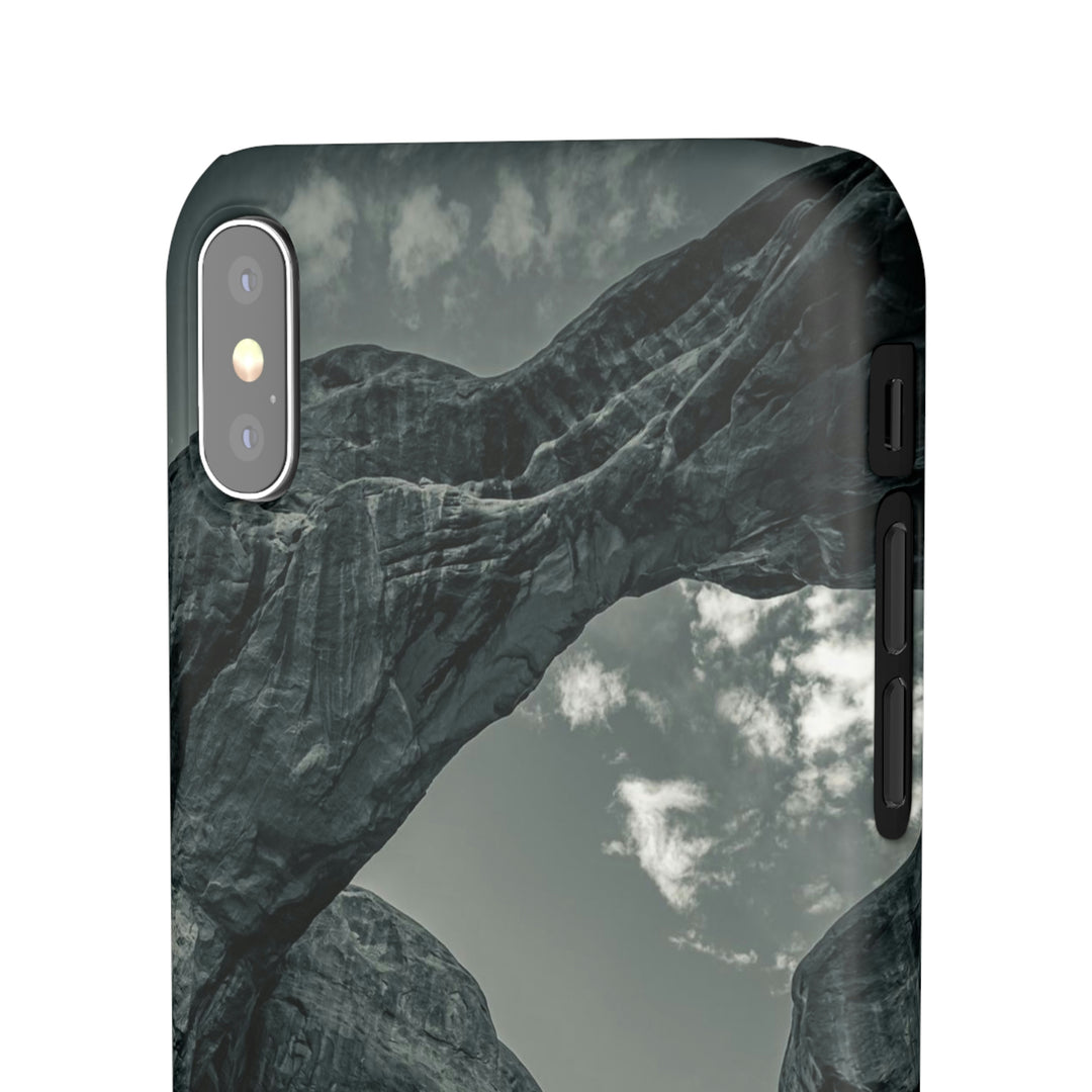 Natural Frames Part 4 in Black and White - Phone Case