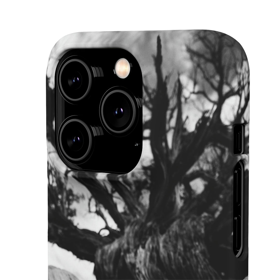 Desert Reach in Black and White - Phone Case