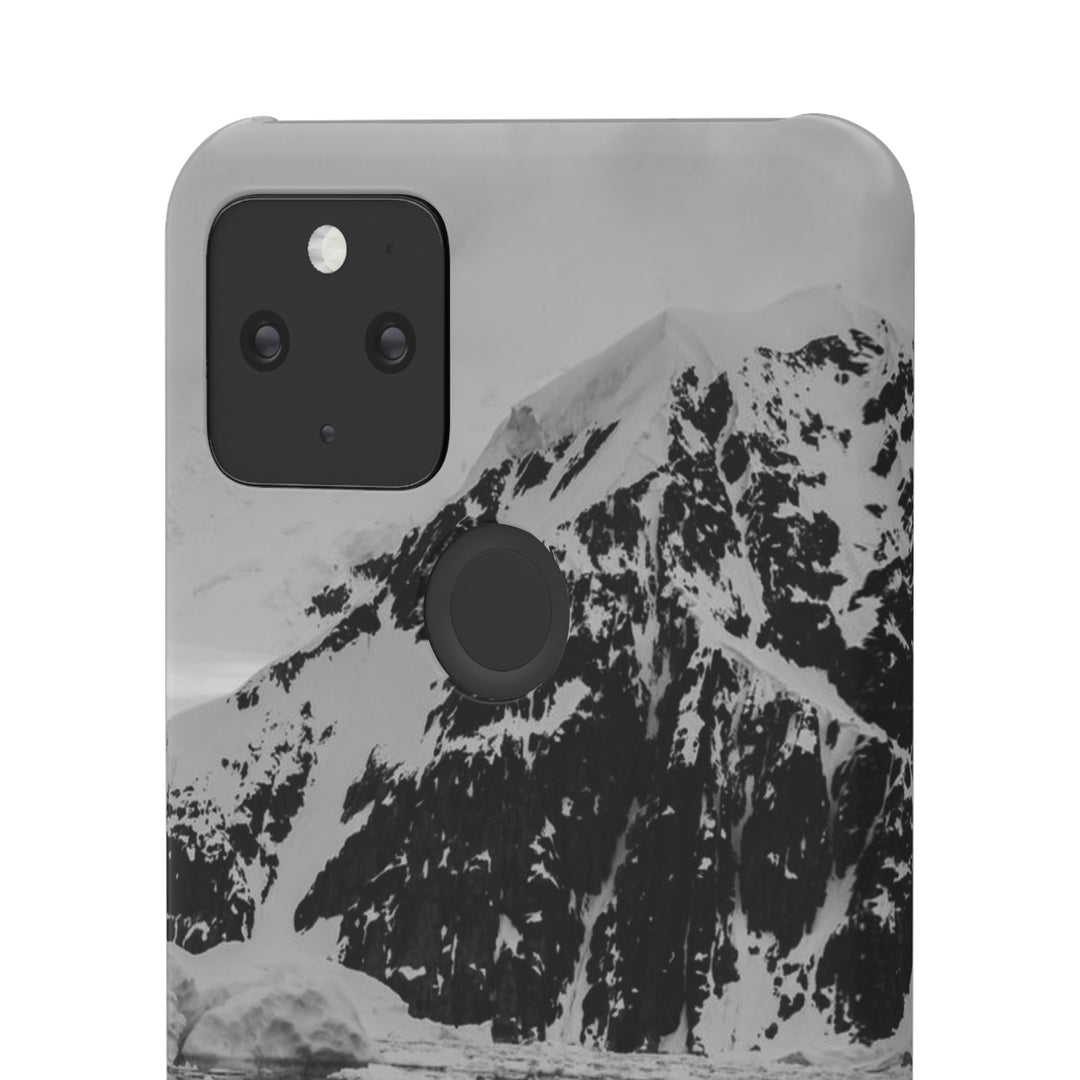 Reflected Calm in Black and White - Phone Case