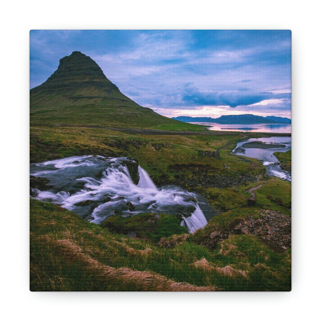 An Icelandic Sunset - Canvas