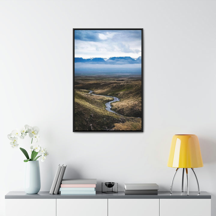 The Fog Approaches - Canvas with Frame