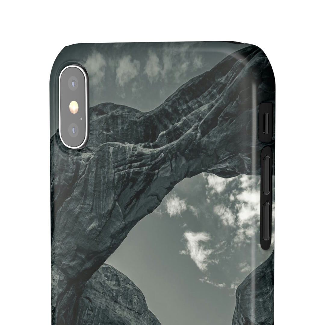 Natural Frames Part 4 in Black and White - Phone Case