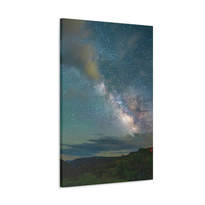 Milky Way Through the Clouds Part 1 - Canvas