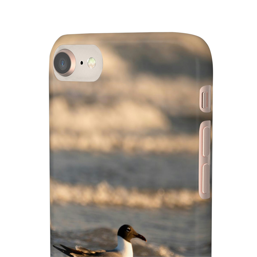 Laughing Gull in the Surf - Phone Case