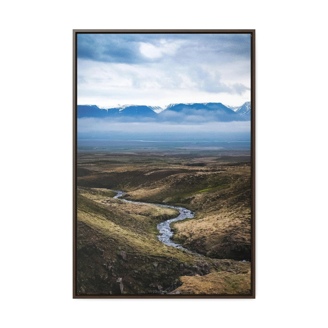 The Fog Approaches - Canvas with Frame