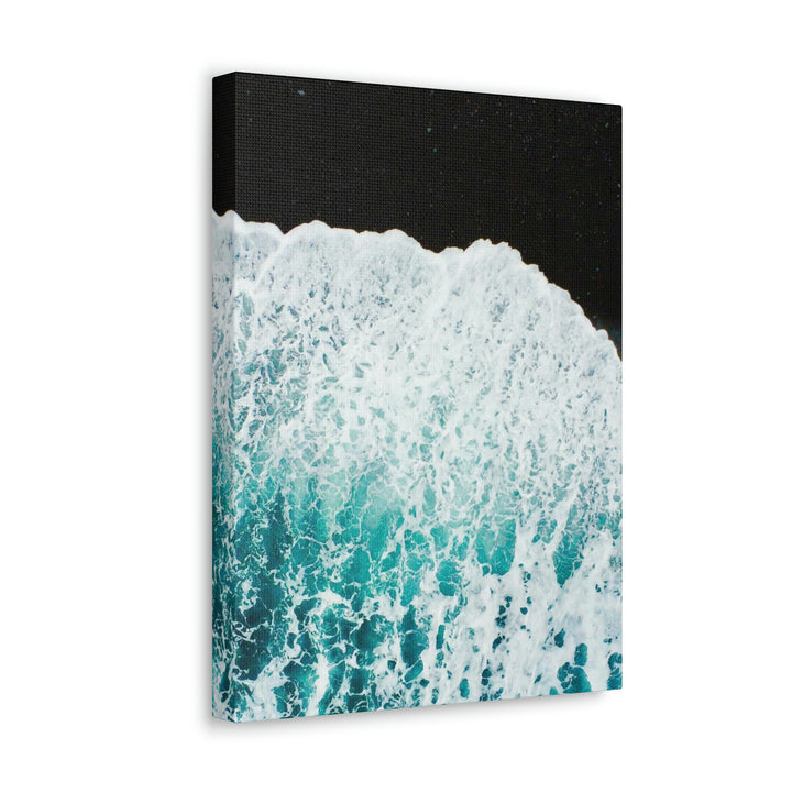 A Wave on Volcanic Sand - Canvas