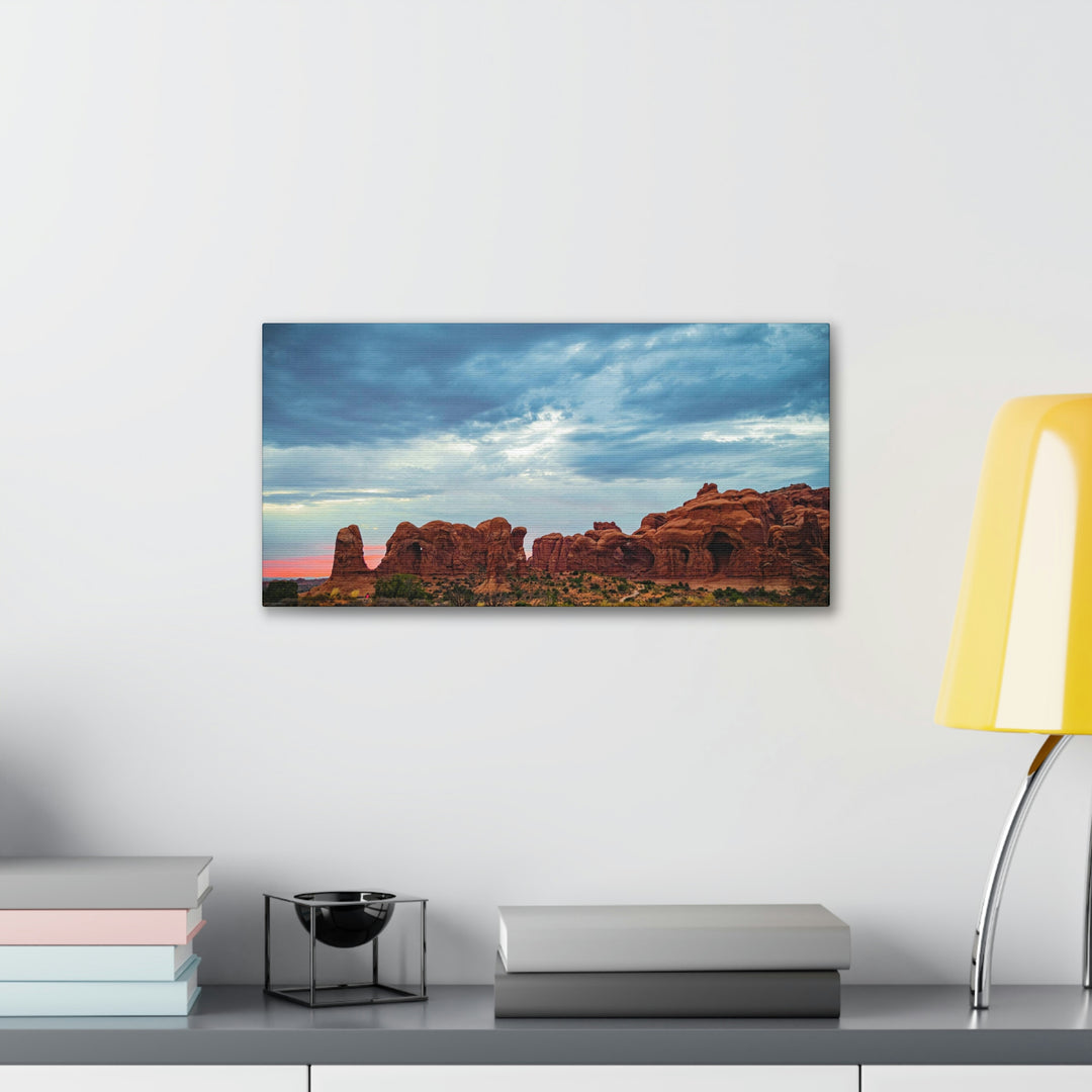 Arches at Sunset - Canvas