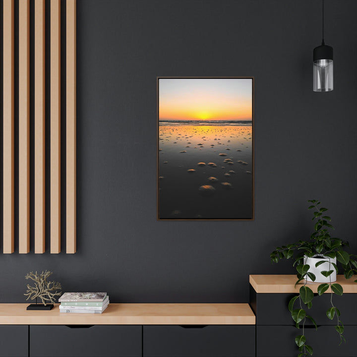 Burrows at Sunrise - Canvas with Frame