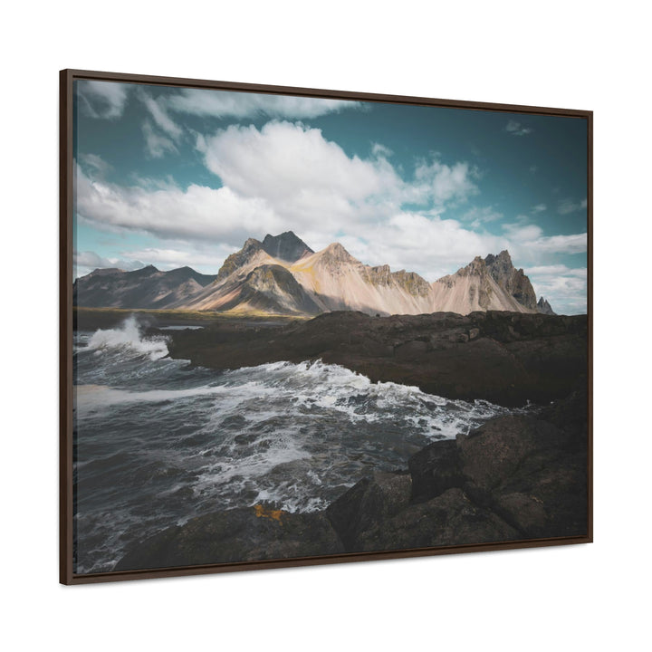 Crashing Sea - Canvas with Frame