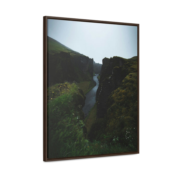 A View of the River - Canvas with Frame