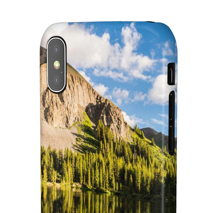 Mountain Scene Reflected - Phone Case