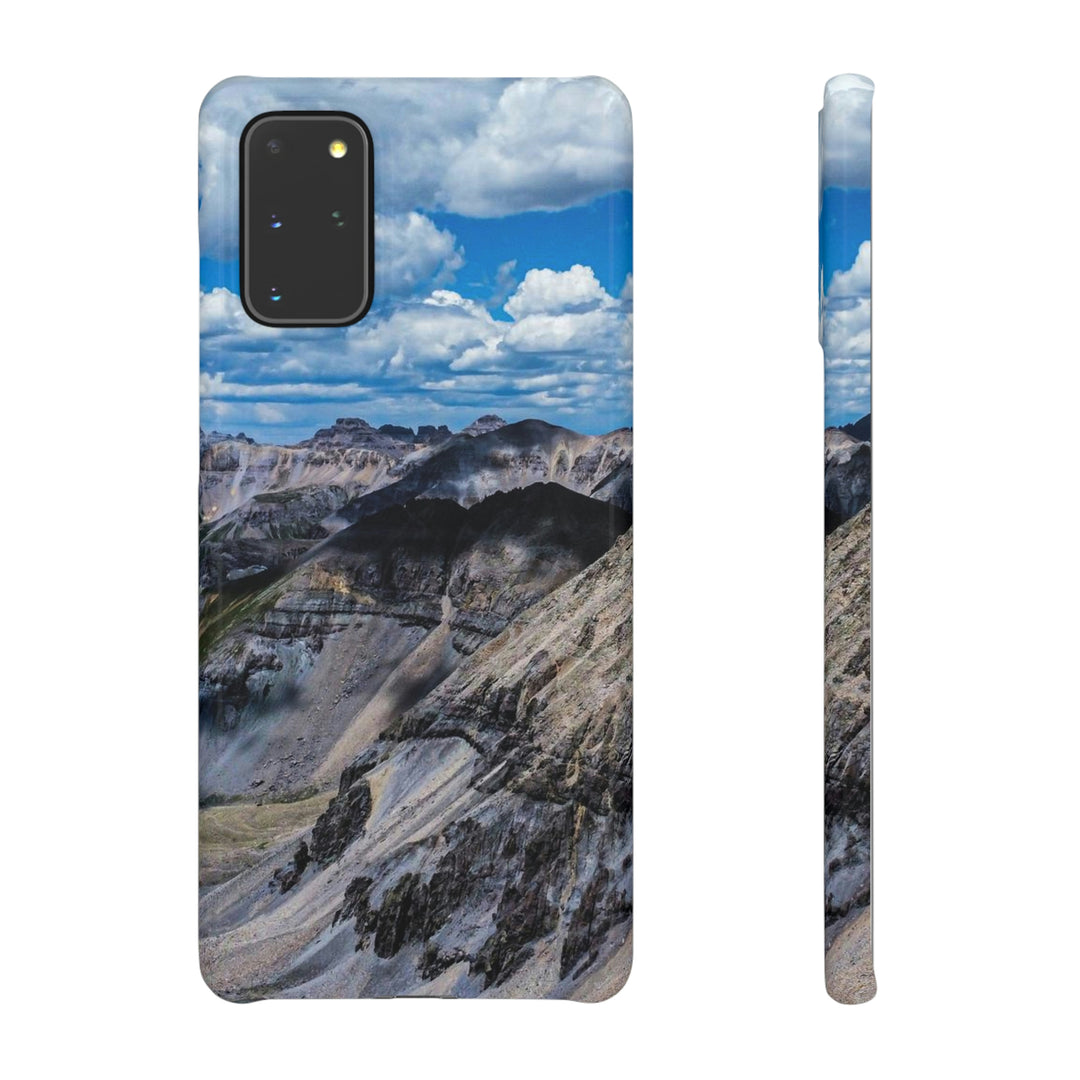 Imogene Pass From the Air - Phone Case