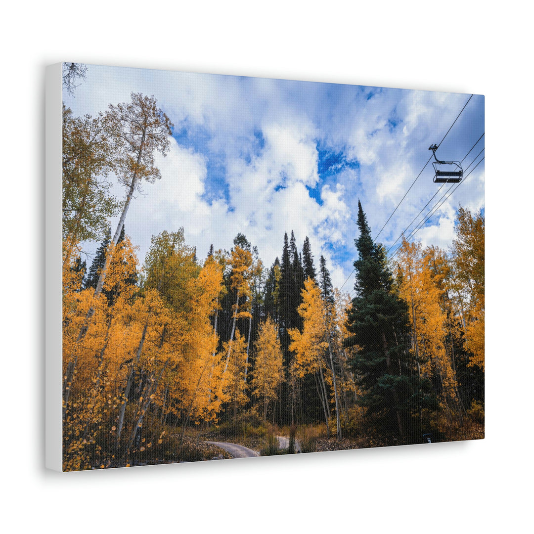 Chairlift in Suspension - Canvas