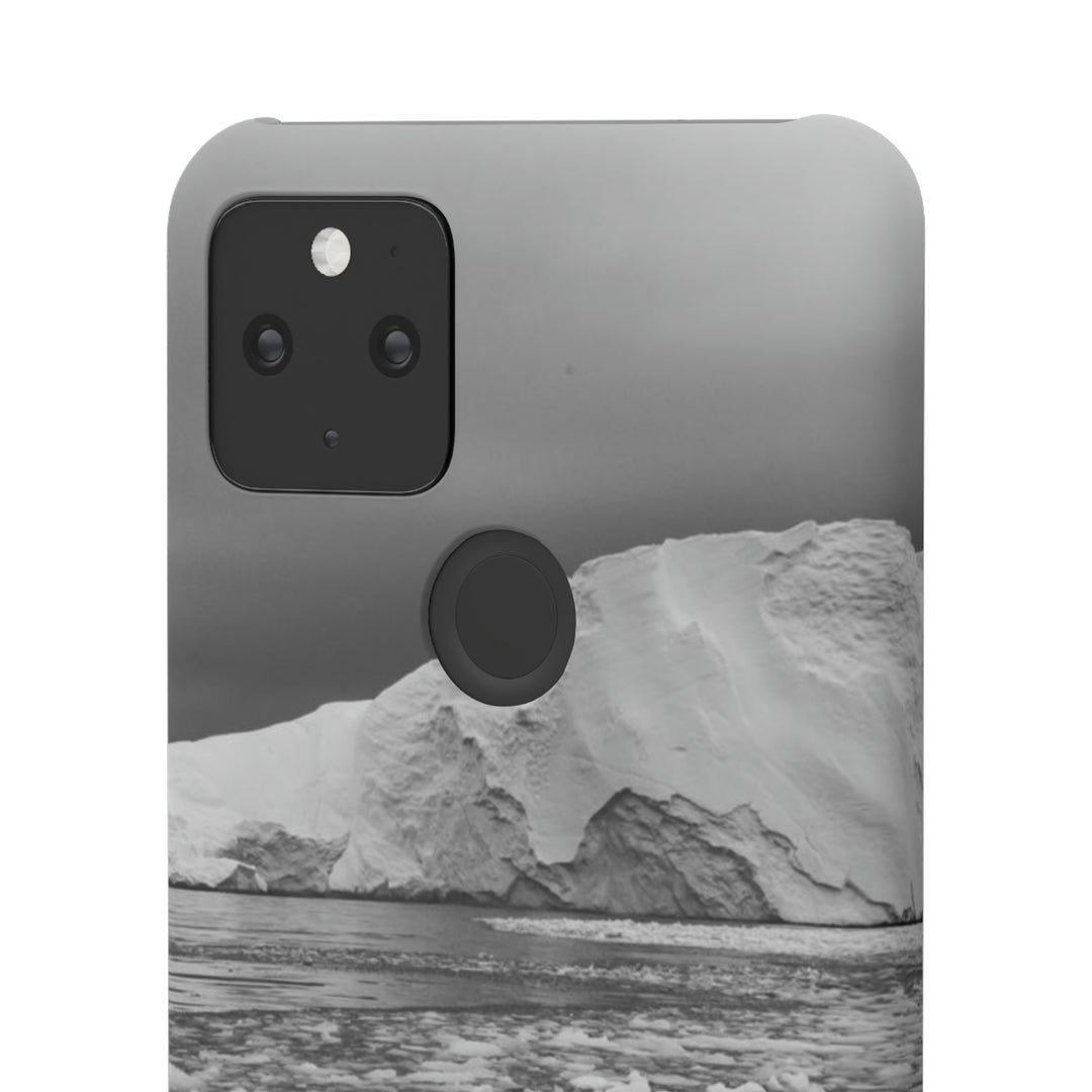 Lane of Ice In Black and White - Phone Case