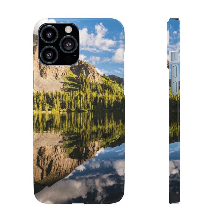 Mountain Scene Reflected - Phone Case