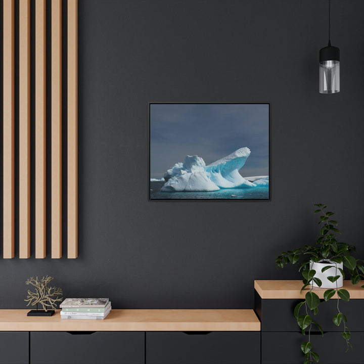 The Angles of an Iceberg - Canvas with Frame