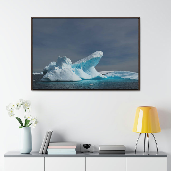 The Angles of an Iceberg - Canvas with Frame