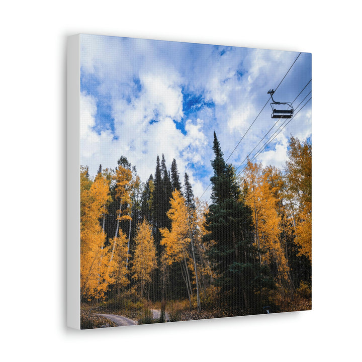 Chairlift in Suspension - Canvas