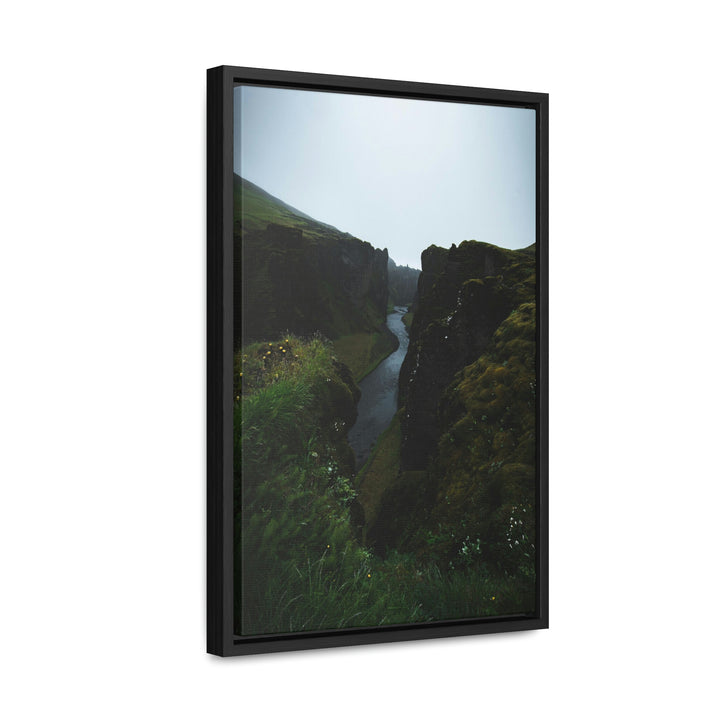 A View of the River - Canvas with Frame