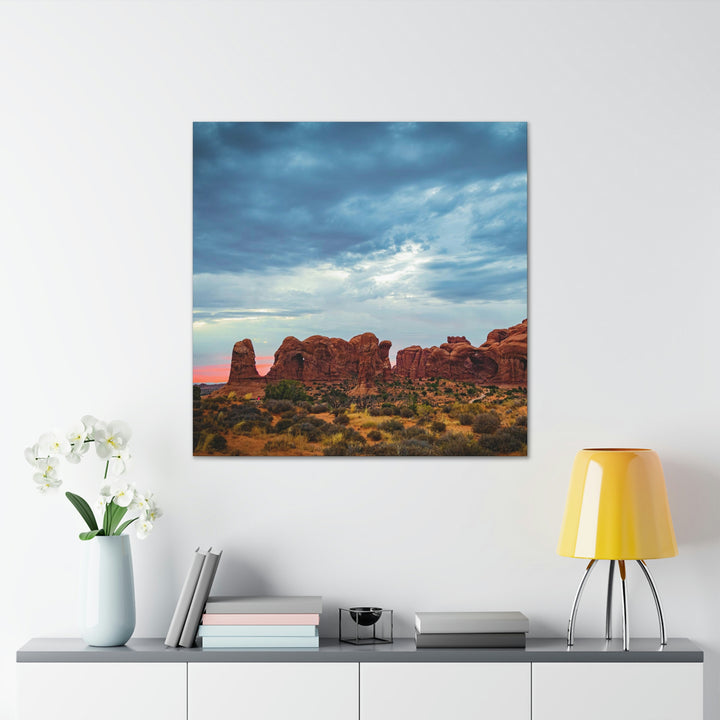 Arches at Sunset - Canvas